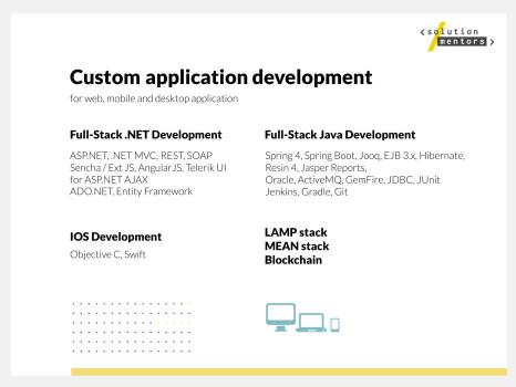 Custom Software Development