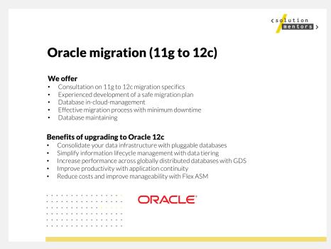 Oracle Migration