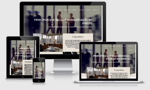 Law Firm Website Sonntag Advogados Associados, Porto Alegre, Brazil