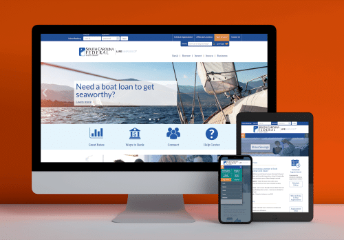 Web Development for South Carolina Federal Credit Union