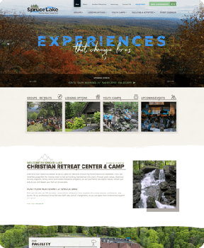 Website Rebuild - Summer Camp