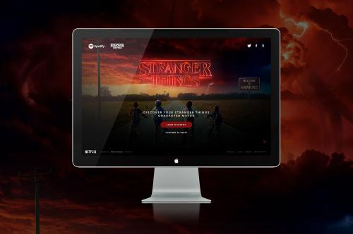 Spotify x Stranger Things 2