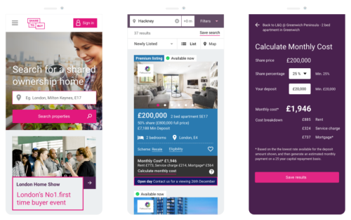 Share to Buy (bespoke property management system)