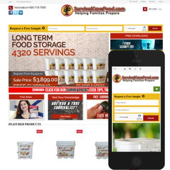 Survival Cave Food -Magento
