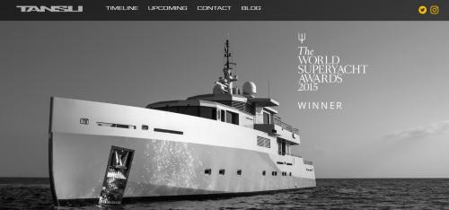 Web Development for Award Winning Yacht Manufacturing Company