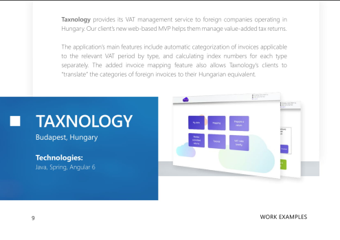 Taxnology - Budapest, Hungary