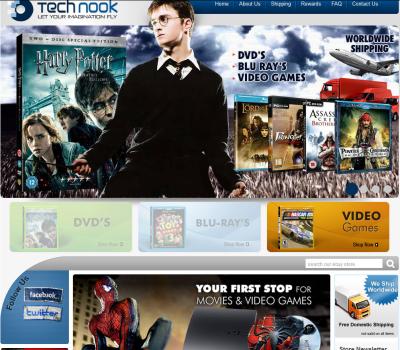 Custom eBay Store Design "Tech Nook"