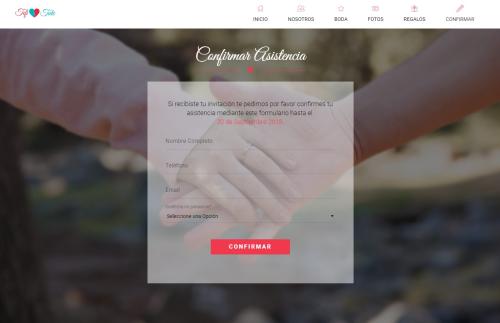 Tefi & Tute - Wedding Site