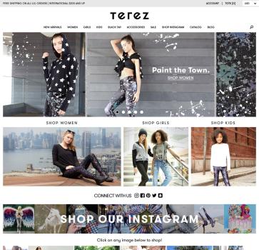 E-commerce Development for Terez