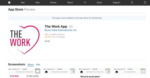 The Work App (iOS App Development)