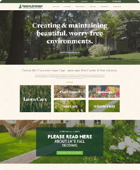 Website Rebuild - Lawn Care Company