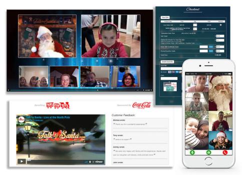TalktoSanta - Entertaining Live Video Call with Santa Claus for Kids and Family Members, during Christmas Season