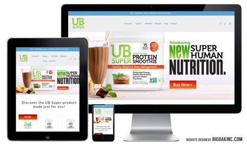 Web Design for Health & Nutrition Website