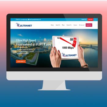 Website Design Ultranet Infotech Solution PVT. LTD.