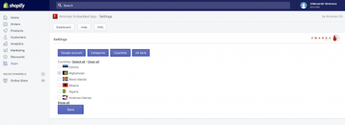 Pridac Shopify App