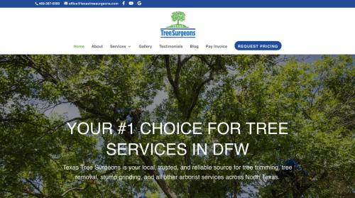 Website Design - Arborist Services
