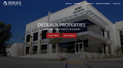 Website Redesign - Industrial Real Estate