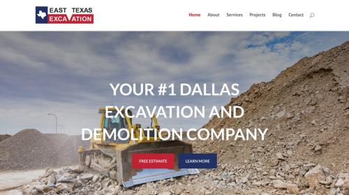 Website Design and Brand Development for East Texas Evacuation