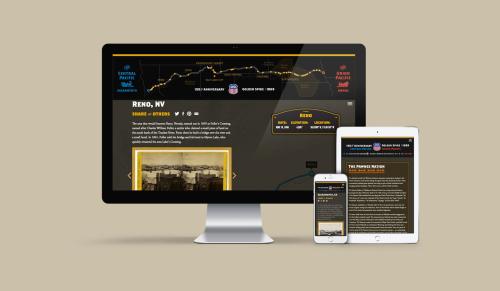 Union Pacific - The Great Race to Promontory website