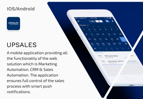 UPSALES - CRM and Sales Automation App