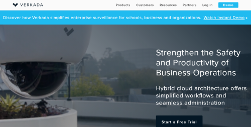 Verkada Website Design