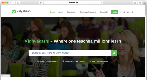 Online Educational Website Design and Development
