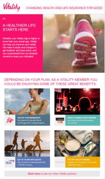 Vitality - email example