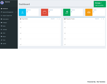 Music Streaming & Advertising Platform