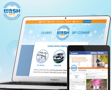 Branding and SEO Services for The Wash Depot