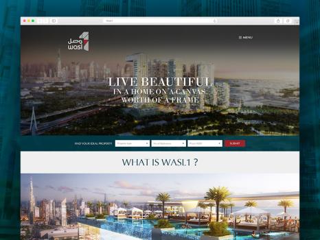 Wasl- Real Estate Website Design, UI/UX case study
