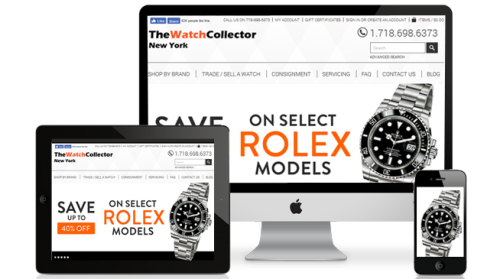 The Watch Collector - BigCommerce Website