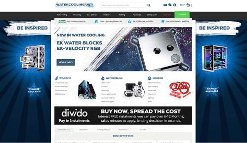 New Website for Leading Watercooling Retailer