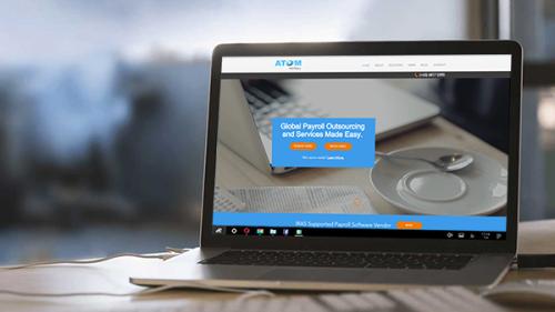 Atom Payroll Branding and Video Animation