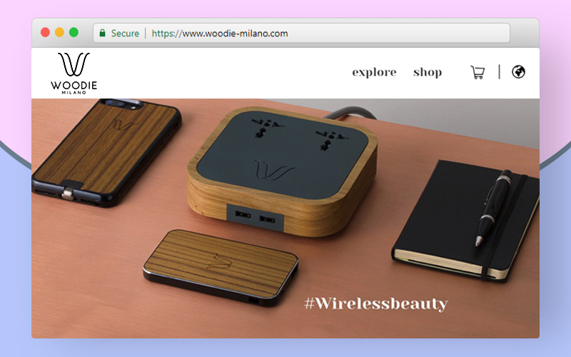 Woodie - Ecommerce store