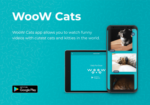 Woow cats Android app