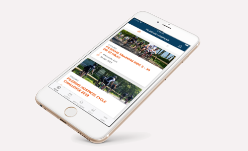 Pilgrims Hospices charity event app