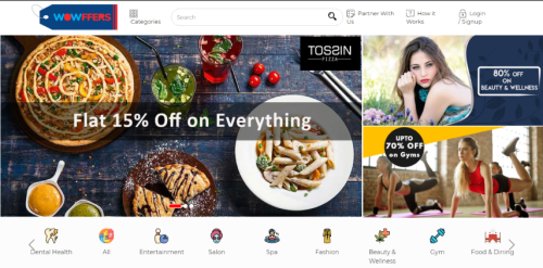 WOWFFERS - A coupon and deal offering portal