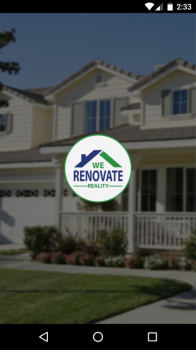 We Renovate Realty Mobile App