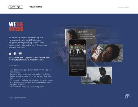 We the Voters Project Profile