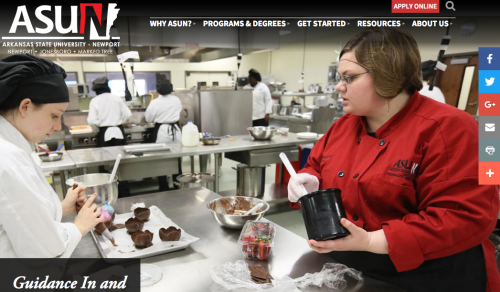 Web Development for Arkansas State University