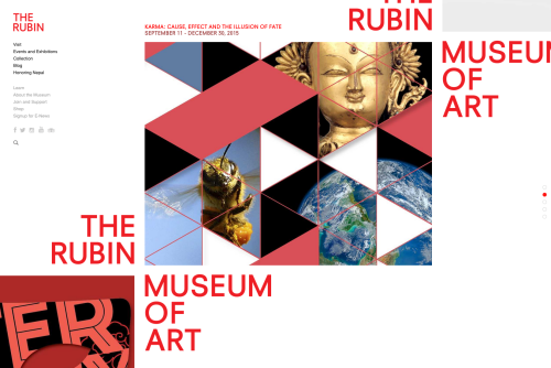 Web Development for Rubin Museum