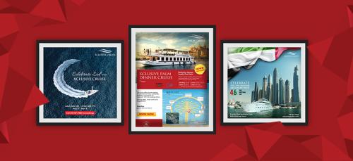Xclusive Yachts - Dubai's premium 5 star Yacht Service - Marketing Collaterals