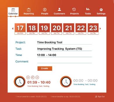 Time tracking system