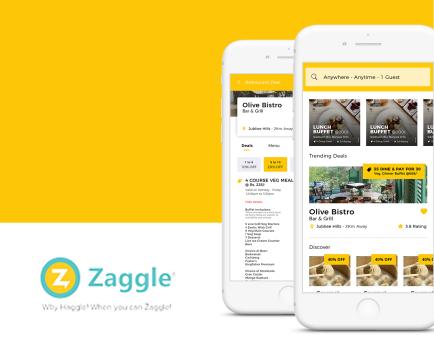 UX | UI for a group dining App