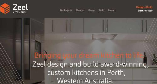 Wordpress Design - Zeelkitchens