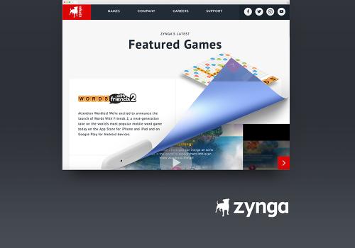 Web Development for Zynga